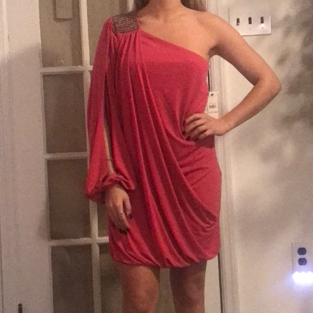 Pink formal dress